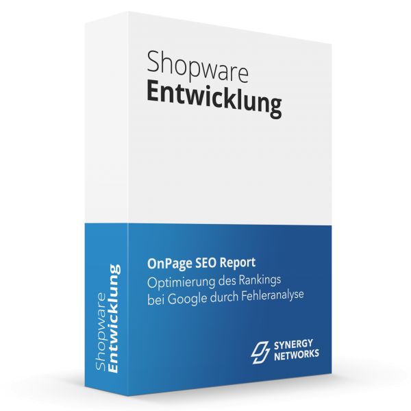 Shopware Onpage SEO Report